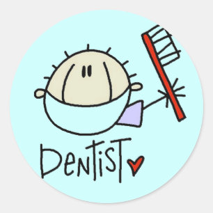 Adesivo Macho Dentist Stickers