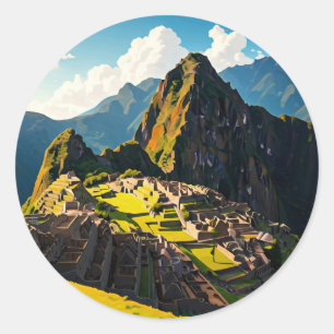 Adesivo Machu Picchu Peru Viagem Souvenir