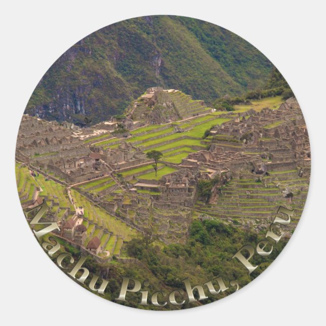 Adesivo Machu Picchu Ruins, Peru (Frente)