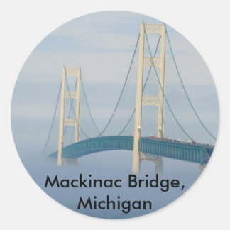 Adesivo Mackinac Bridge, Michigan
