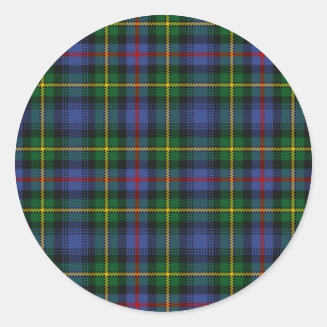 Adesivo MacLeod de Skye Tartan (Frente)