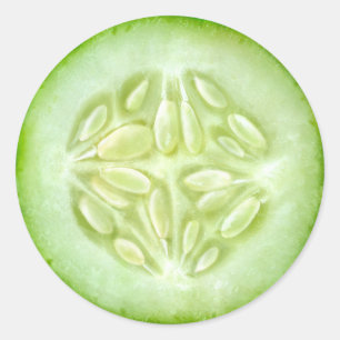 Adesivo Macro do pepino