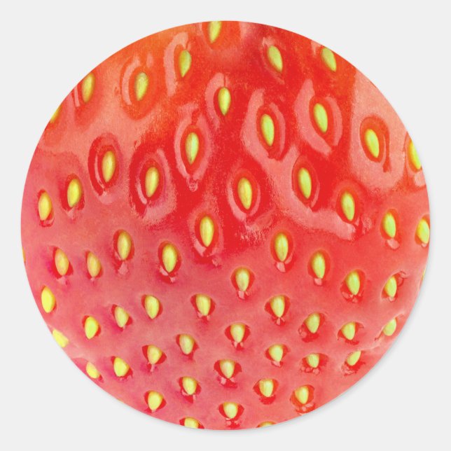 Adesivo macro Strawberry (Frente)