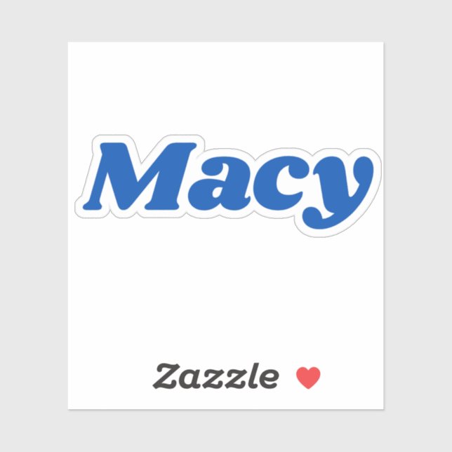 Adesivo Macy (Folha)