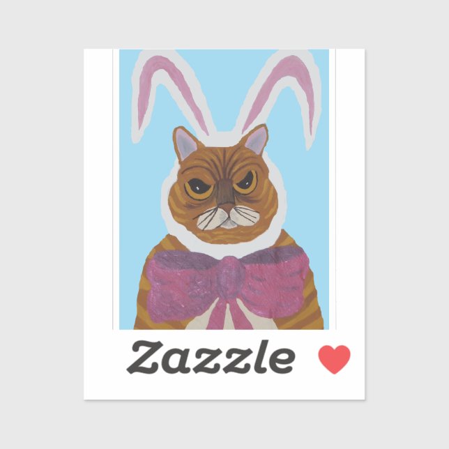 Adesivo Mad Cat (Folha)