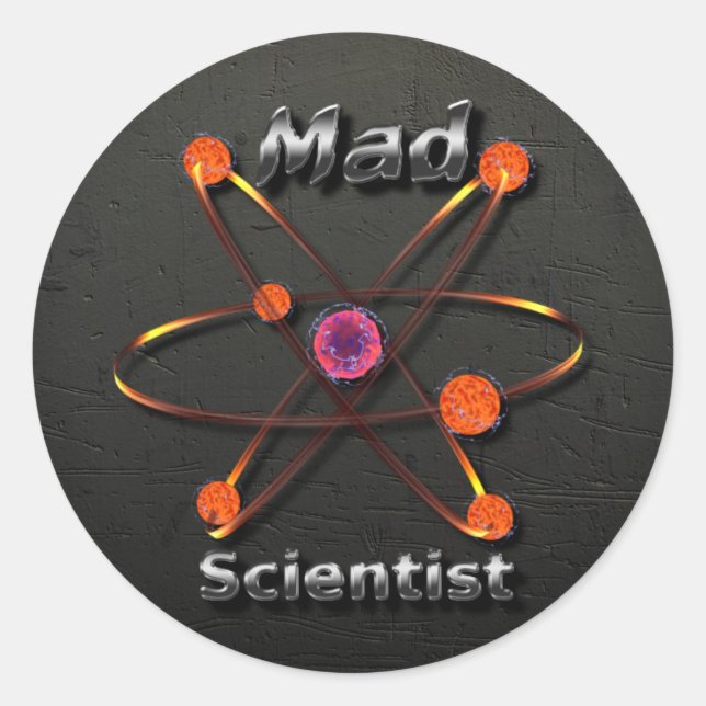 Adesivo Mad Scientist (Frente)