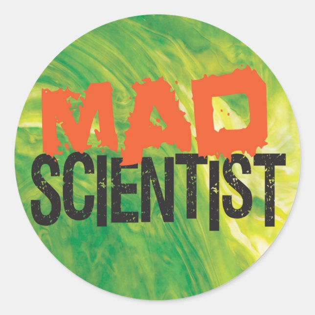 Adesivo Mad Scientist (Frente)