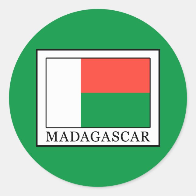 Adesivo Madagáscar (Frente)