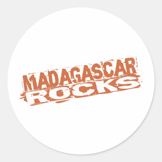 Adesivo Madagáscar Sticker (Frente)