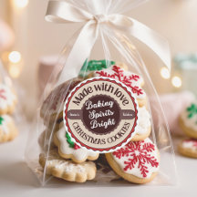 Made with Love Baking Spirits Bright Christmas