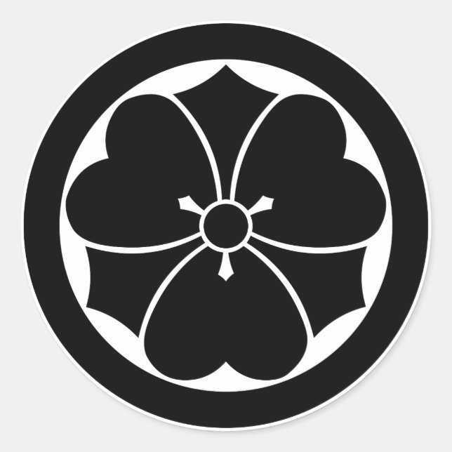 Adesivo Madeira amaldiçoada com espadas em círculo (Frente)