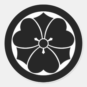 Adesivo Madeira amaldiçoada com espadas em círculo