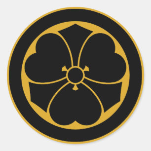 Adesivo Madeira com espadas em círculo 1