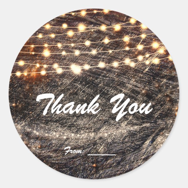 Adesivo Madeira Latido russa e luzes brilhantes caem em fa (Frente)