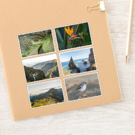Adesivo Madeira Portugal Travel Photography Sticker sheet