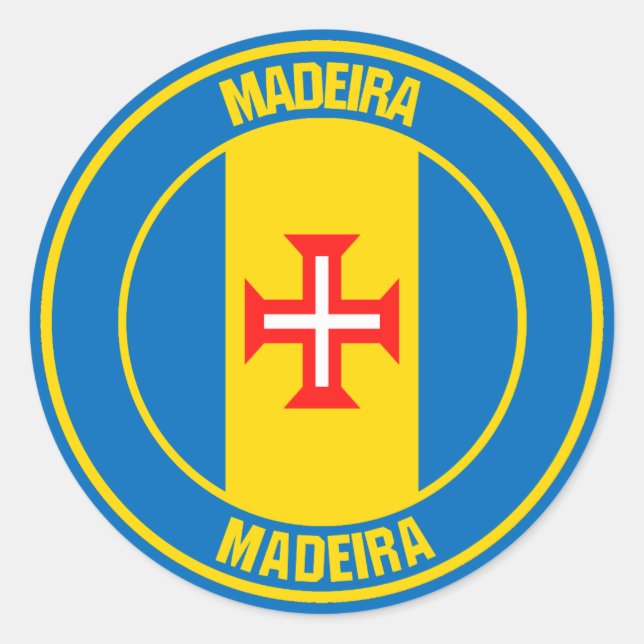 Adesivo Madeira Round Emblem (Frente)