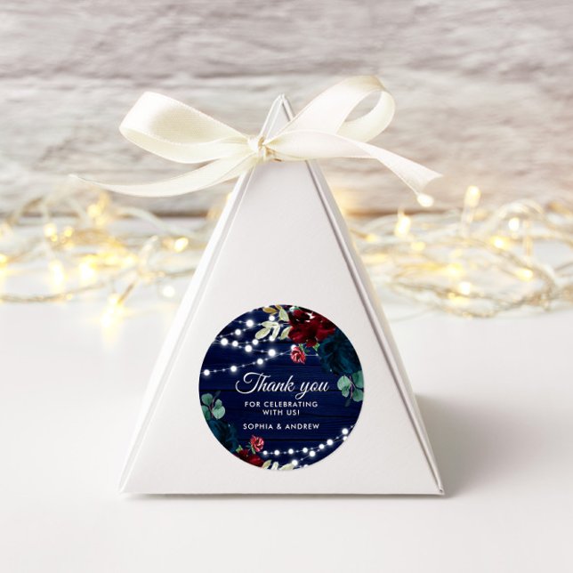 Adesivo Madeira russa Marsala e flores azuis Marinhos (Criador carregado)