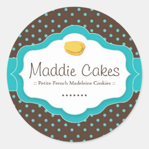 Adesivo Madeleine Cookies Polk a Dot Stickers