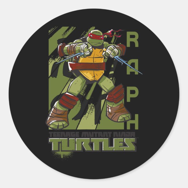 Adesivo Mademark X - - Original Tmnt New Raphael  (Frente)