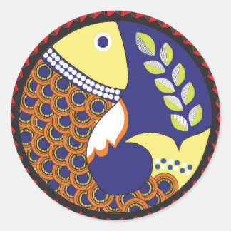 Adesivo Madhubani Art Sticker