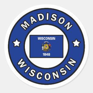 Adesivo Madison Wisconsin