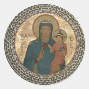 Adesivo Madonna e criança