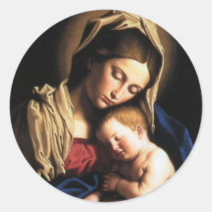ADESIVO MADONNA E CRIANÇA