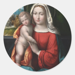 Adesivo Madonna e criança