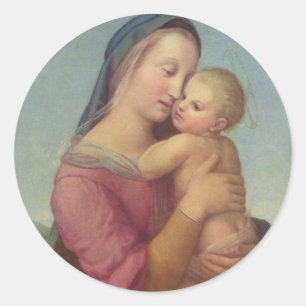 Adesivo Madonna e criança (os ritmos Madonna) por Raphael