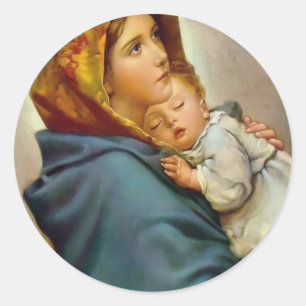 Adesivo Madonna E Filho Roberto Ferruzzi