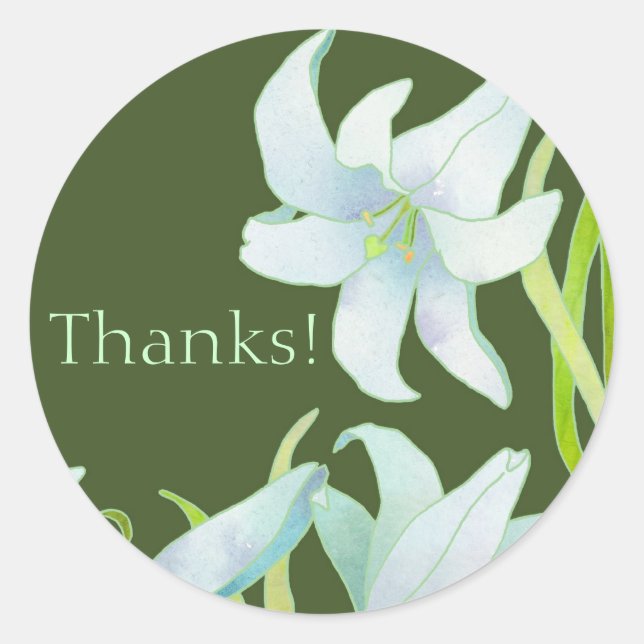 Adesivo Madonna Lily Obrigado Sticker (Frente)