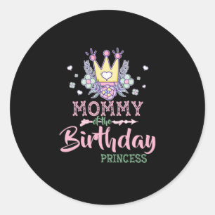 Adesivo Madre Art   Mamães Da Princesa De Aniversário Xmas