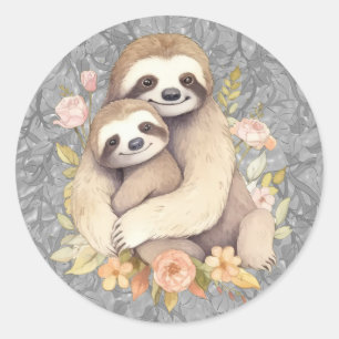 Adesivo Madre Leve e Bebê-Stickers