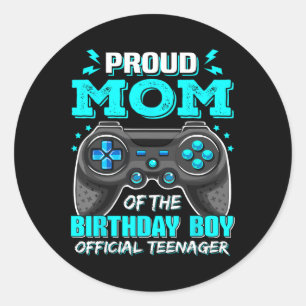 Adesivo Mãe, 13 de Aniversário do Jogo Oficial do Adolesce