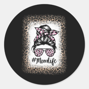 Adesivo Mãe A Vida Sangrou Mulheres Triste Mães Leopardo