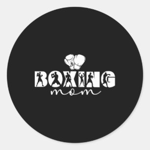 Adesivo Mãe Boxeando Mãe Orgulhosa Boxeando Mamãe