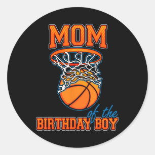 Adesivo Mãe Da Família Birthday Boy Bysketbyll Aniversário