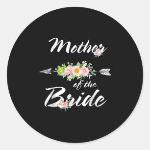 Adesivo Mãe Da Festa de casamento Engraçada Mãe Lov