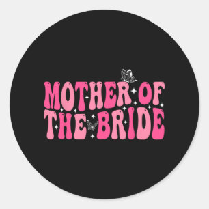Adesivo Mãe Da Noiva Mãe Casamento De Groovy Bachelorett