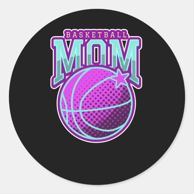 Adesivo Mãe de basquete 4 (Frente)