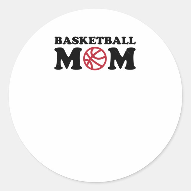 Adesivo Mãe de basquete 5 (Frente)
