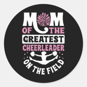 Adesivo Mãe de Cheerleading Mãe da Maior
