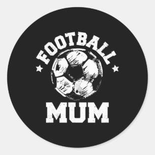 Adesivo Mãe de Futebol Esboço Futebol Ll Mãe Orgulhosa do 