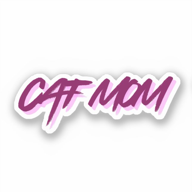 Adesivo Mãe de Gato (Frente)