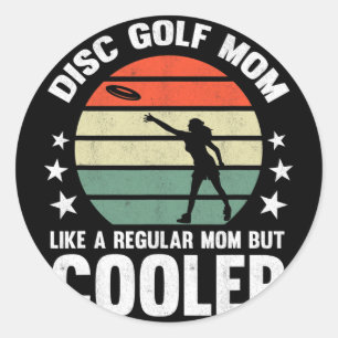 Adesivo Mãe de Golfe de Disco Mãe de Golfe de Disco Jogado