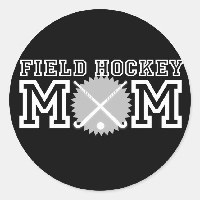 Adesivo Mãe de Hockey de Campo (Frente)