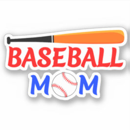 Adesivo Mãe de jogador de beisebol