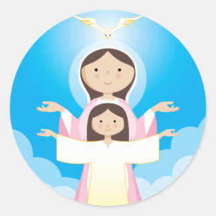 Adesivo Mãe de Mary do deus