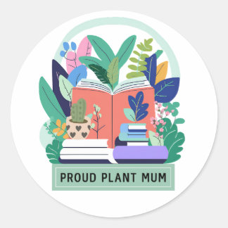 Adesivo Mãe de plantas orgulhosas