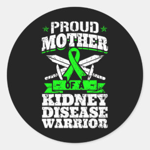 Adesivo Mãe De Um Guerreiro Da Doença Renal Ckd Sensibiliz